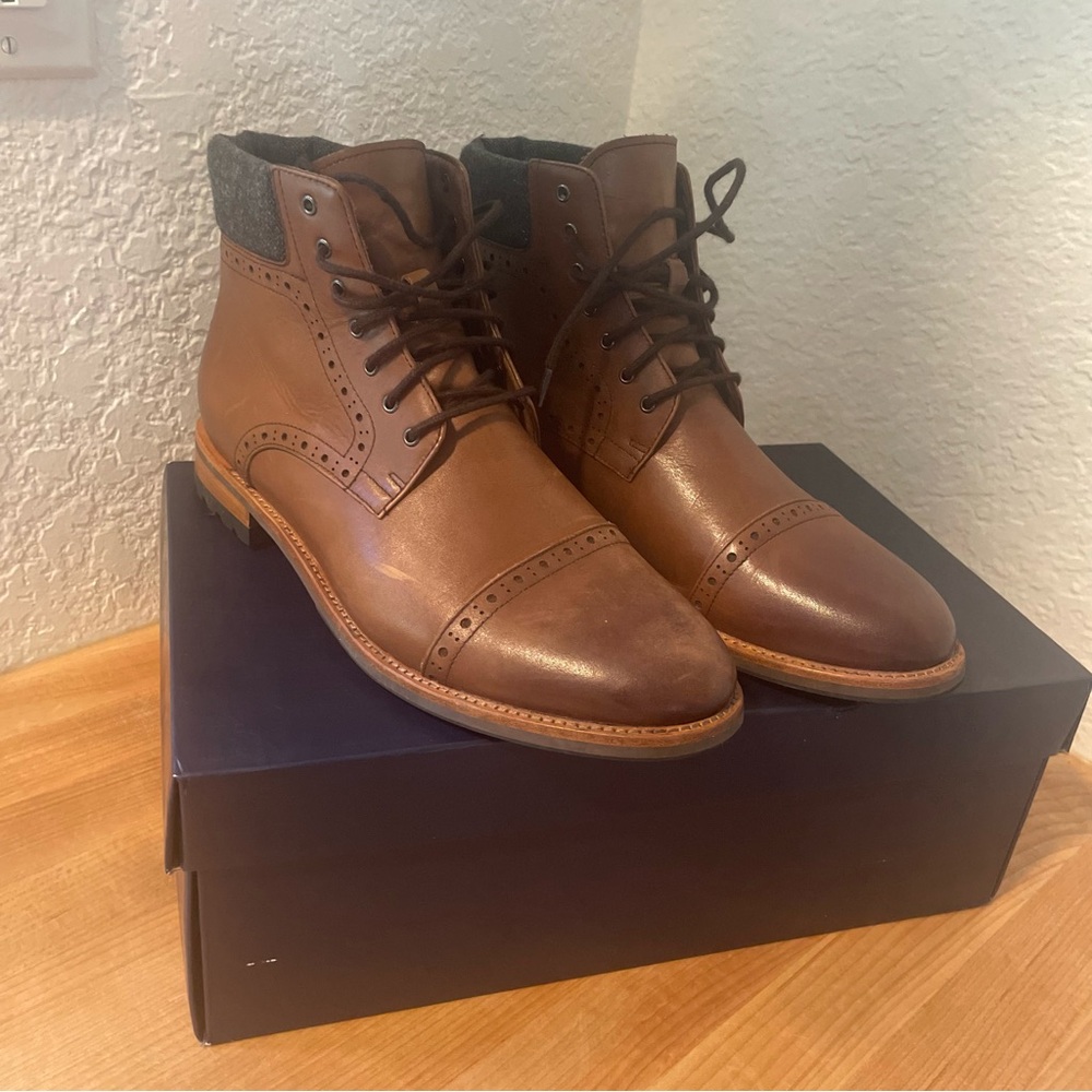 Warfield & Grand Grady Leather Boot